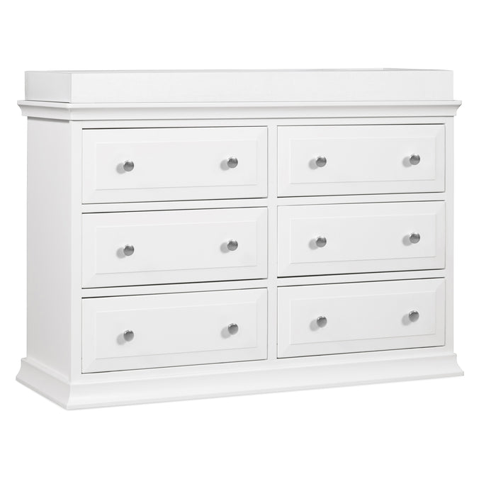 M4426W,DaVinci,Davinci Signature 6-Drawer Double Dresser in White