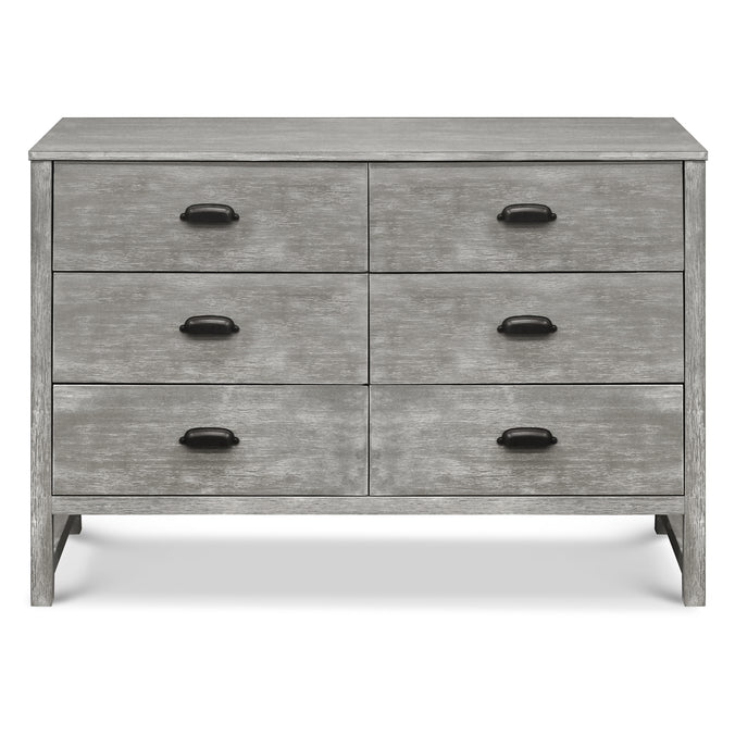 M13516CTG,DaVinci,Fairway 6-Drawer Double Dresser in Cottage Grey