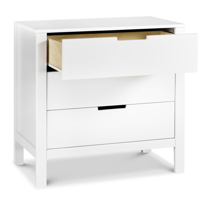 F11923W,Carter's,Colby 3-drawer Dresser in White Finish