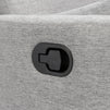M33787FTG,DaVinci,Atlas Swivel Recliner in Frost Grey