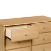 M7326HY,DaVinci,Jenny Lind Spindle 6-Drawer Dresser in Honey