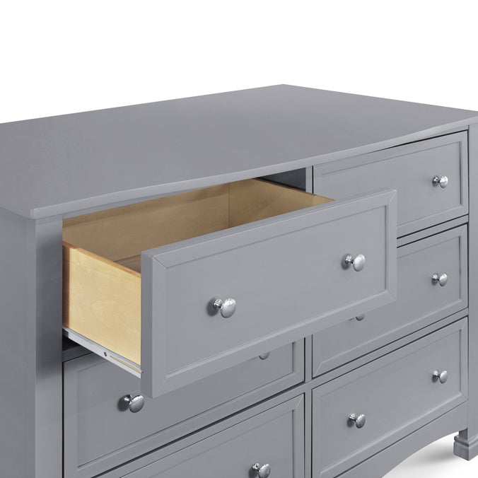 M5529G,DaVinci,Kalani 6-Drawer Double Wide Dresser in Grey Finish