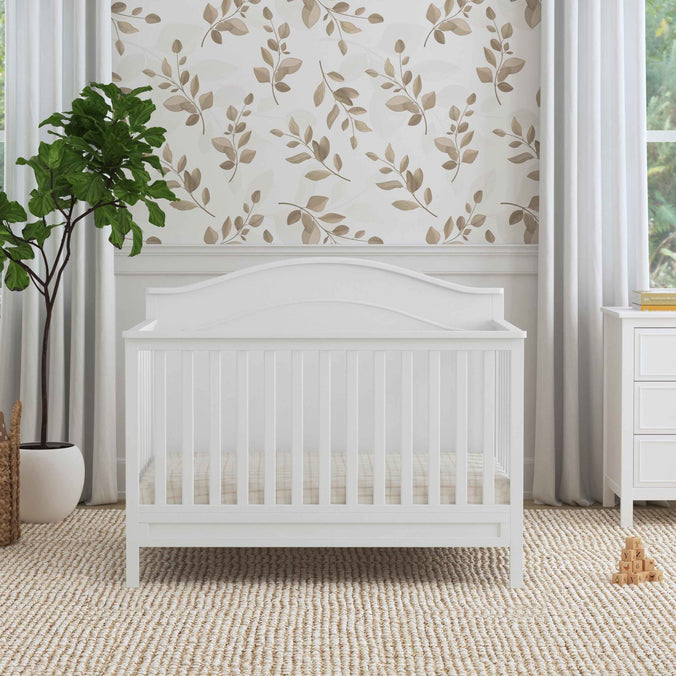 M12801W,DaVinci,Charlie 4-in-1 Convertible Crib in White