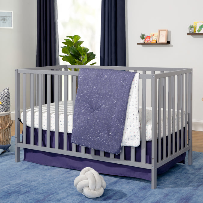 M3801G,DaVinci,Union 4-in-1 Convertible Crib in Grey Finish