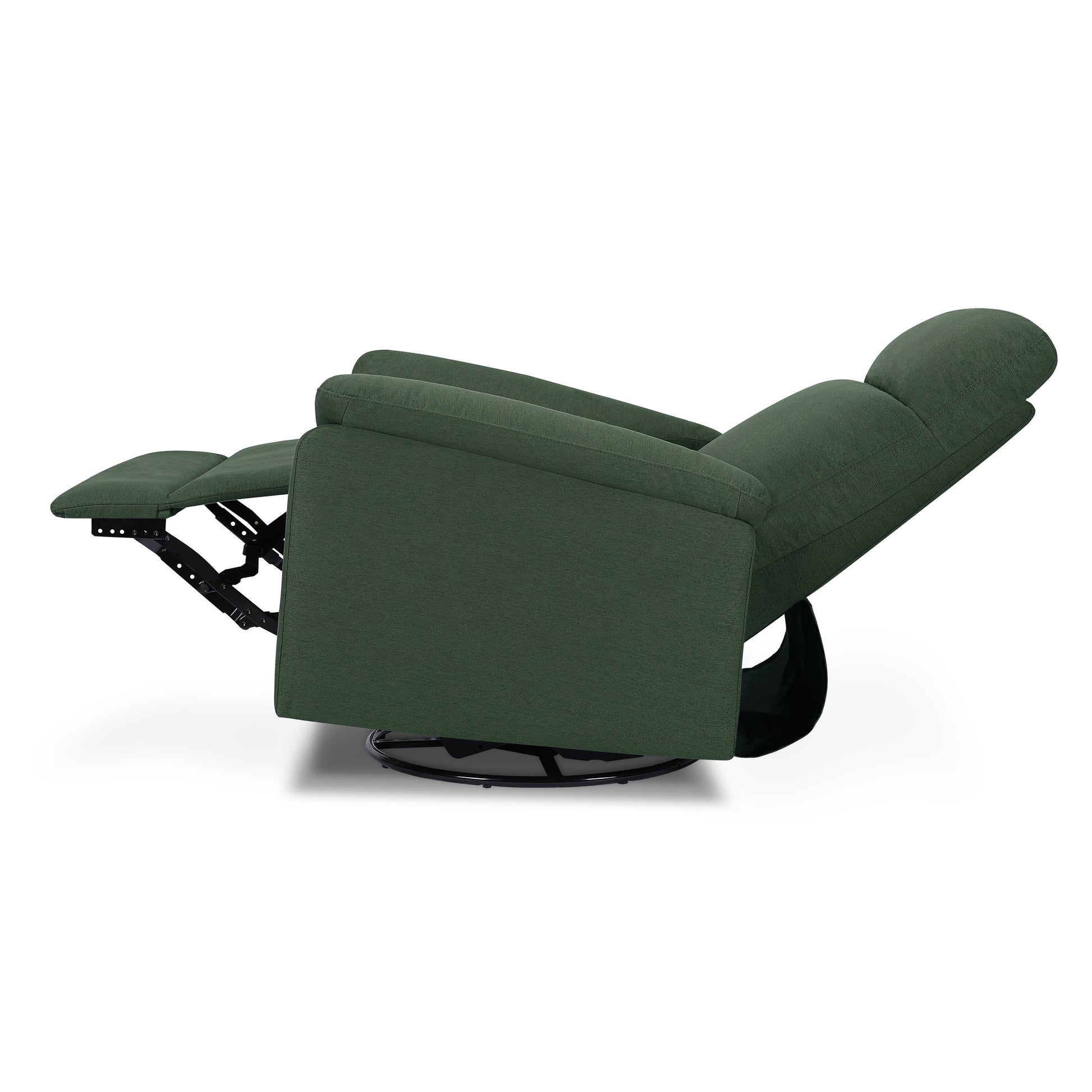 M24388PNG,Suzy Electronic Swivel Recliner in Pine Green