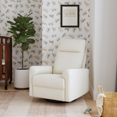 M29987VN,DaVinci,Erin Recliner and Swivel Glider in Vanilla