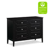 M11426E,DaVinci,Chloe Regency 6-Drawer Dresser in Ebony