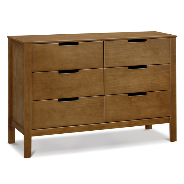 F11926NX,Colby 6-Drawer Double Dresser in Washed Natural Walnut
