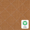 T29537BTS,Babyletto,Burnt Sienna Quilted Muslin Changing Pad Cover in GOTS Certified Organic Cotton