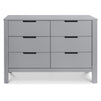 F11926G,Carter's,Colby 6-Drawer Double Dresser in Grey Finish