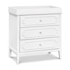 M11423W,DaVinci,Chloe Regency 3-Drawer Dresser in White