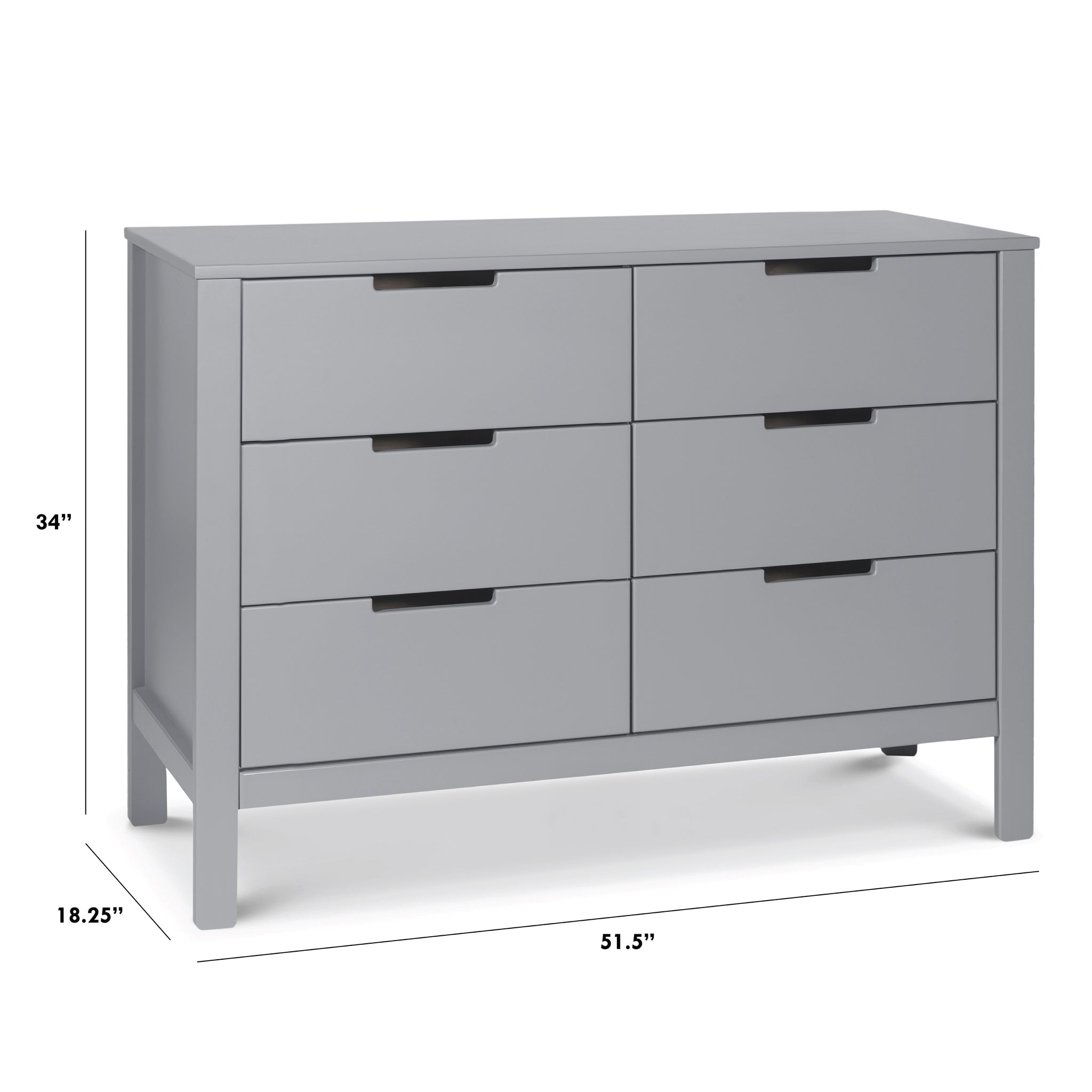 Colby 6 Drawer Dresser DaVinci Baby
