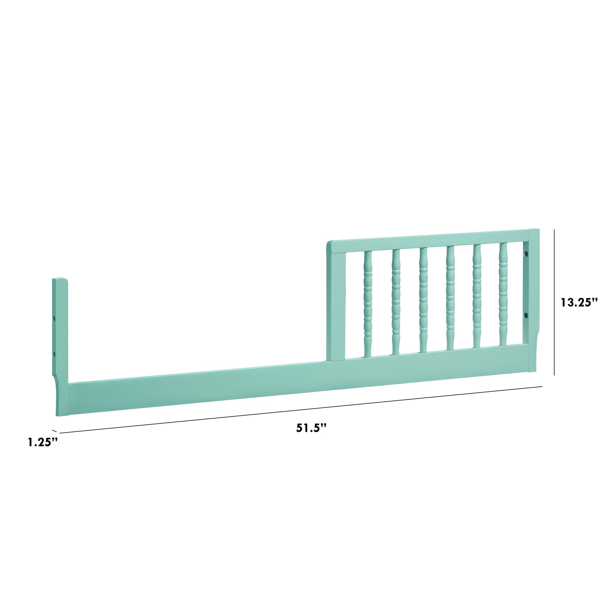 M3199LG,DaVinci,Jenny Lind Toddler Bed Conversion Kit in Lagoon