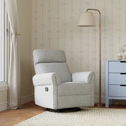Suzy Flex Recliner and Swivel Glider | Adjustable Headrest and Armrests
