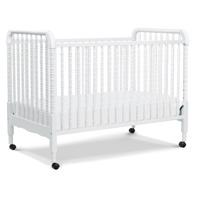 M7391W,DaVinci,Jenny Lind Stationary Crib In White Finish