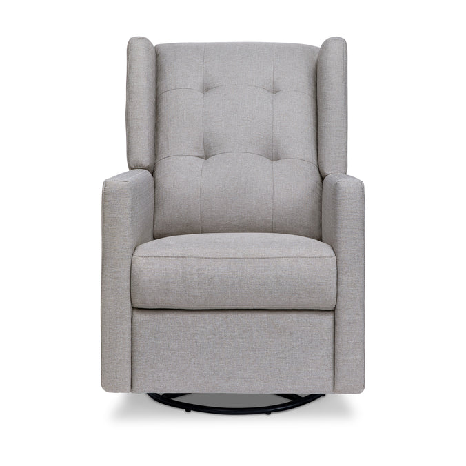 M21287MIG,DaVinci,Maddox Recliner and Swivel Glider in Misty Grey