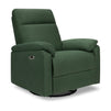 M24388PNG,Suzy Electronic Swivel Recliner in Pine Green