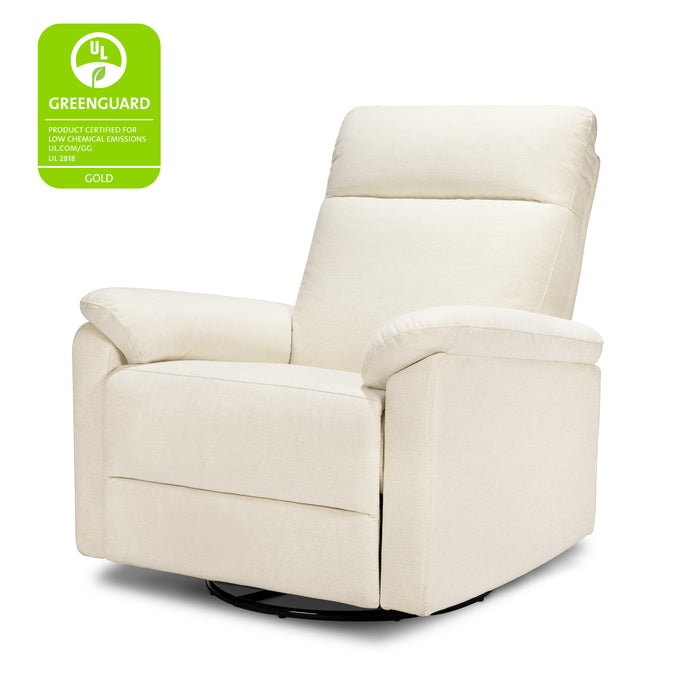 M24387VN,DaVinci,Suzy Swivel Recliner in Vanilla