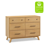 M22526HY,Otto 6-Drawer Dresser in Honey