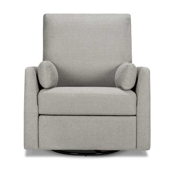 F24687PFTGRY,Carter's,Ethan Swivel Recliner in Performance Grey Linen