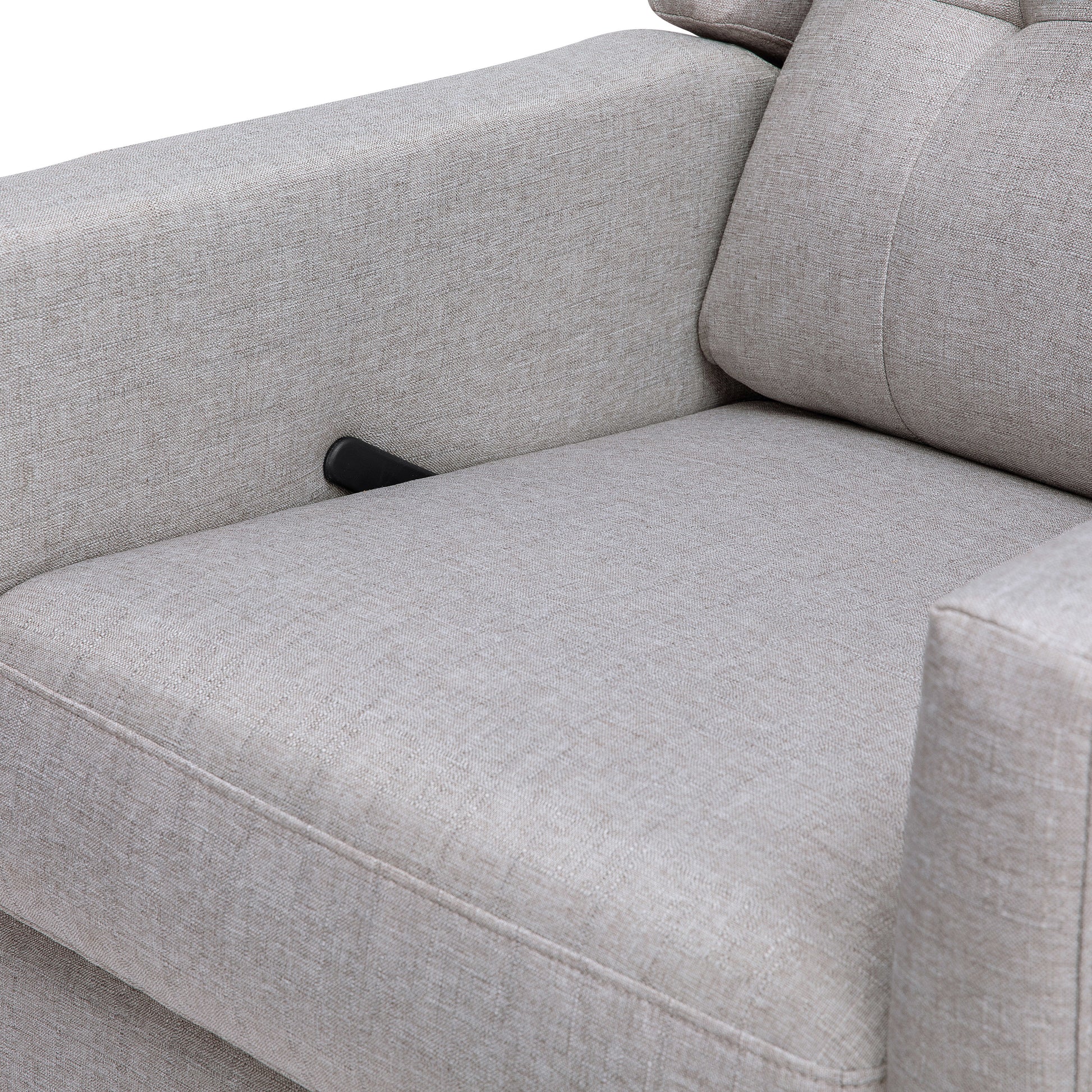 M21287MIG,DaVinci,Maddox Recliner and Swivel Glider in Misty Grey