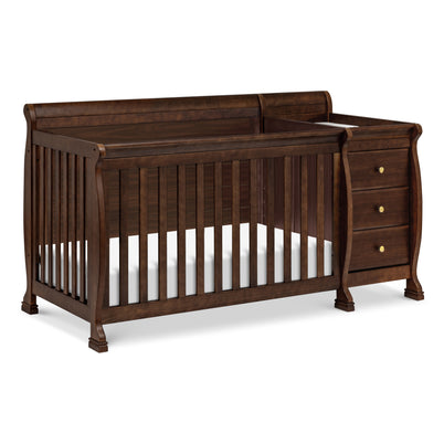 M5582Q,DaVinci,Kalani 4-in-1 Convertible Crib & Changer in Espresso