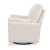 M24587WB,DaVinci,Juno Swivel Glider in Ivory Boucle