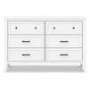 M24726W,DaVinci,Beau 6-Drawer Dresser in White