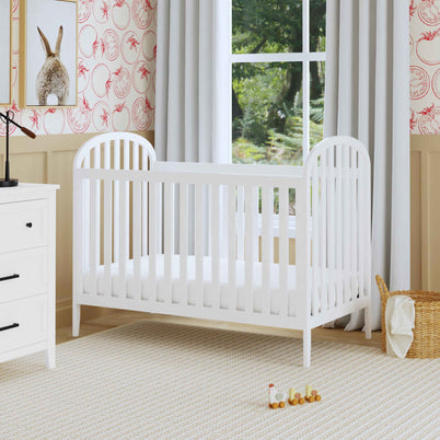 M23901W,DaVinci,Beau 3-in-1 Convertible Crib in White