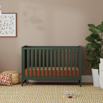 M24901FRGR,Margot 3-in-1 Convertible Crib in Forest Green