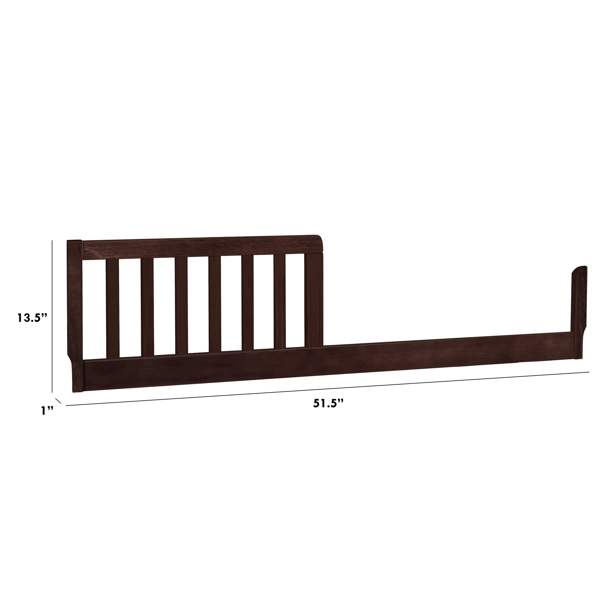 M3099DJ,The MDB Family,Toddler Bed Conversion Kit in Dark Java