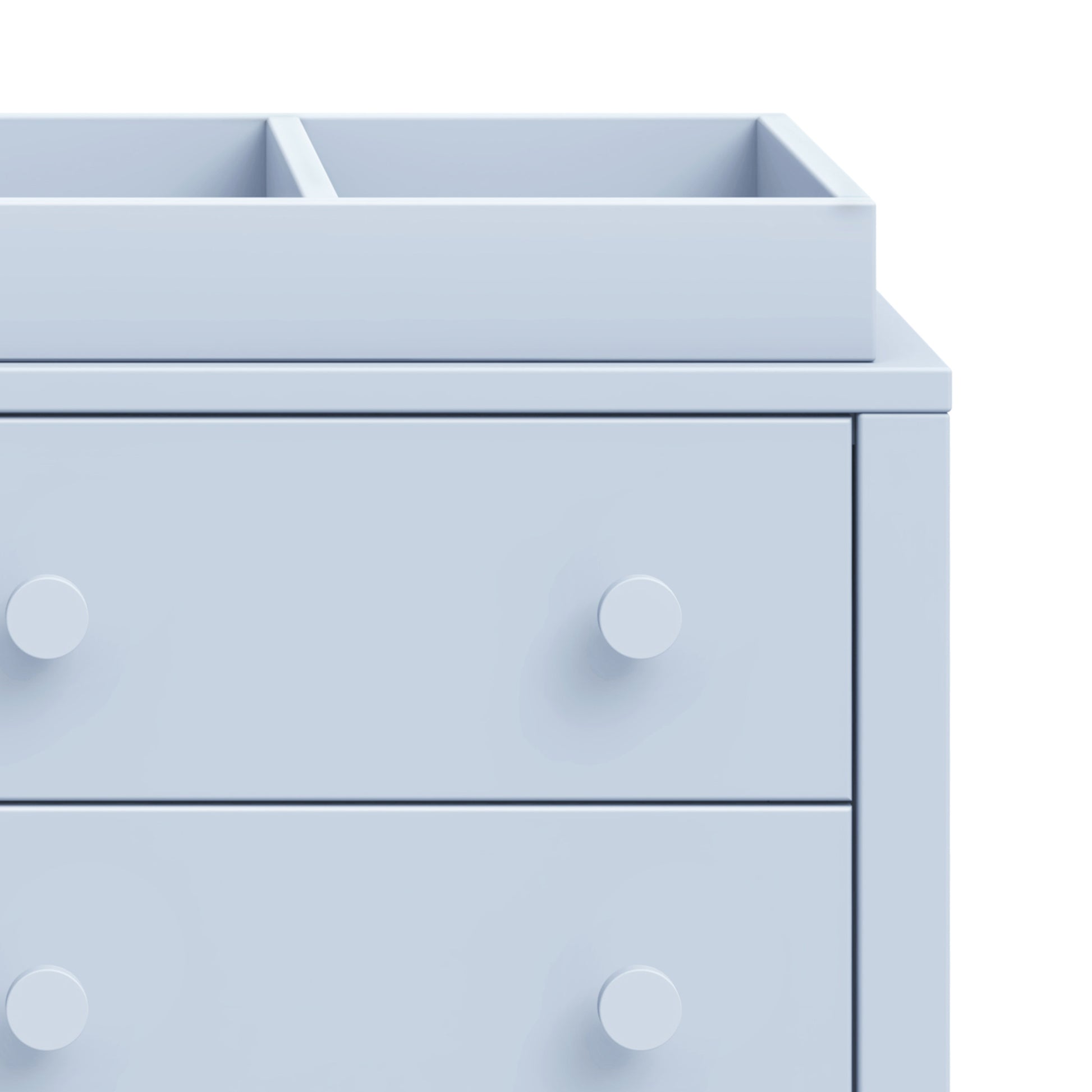 M0619PB,Universal Wide Removable Changing Tray in Powder Blue