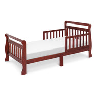 M2990C,DaVinci,Sleigh Toddler Bed in Rich Cherry Finish