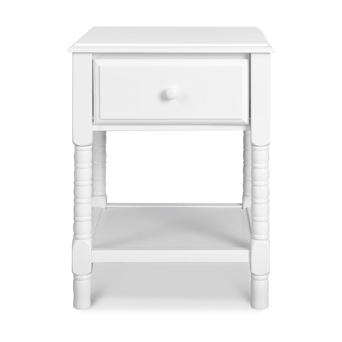 M7360W,DaVinci,Jenny Lind Spindle Nightstand in White