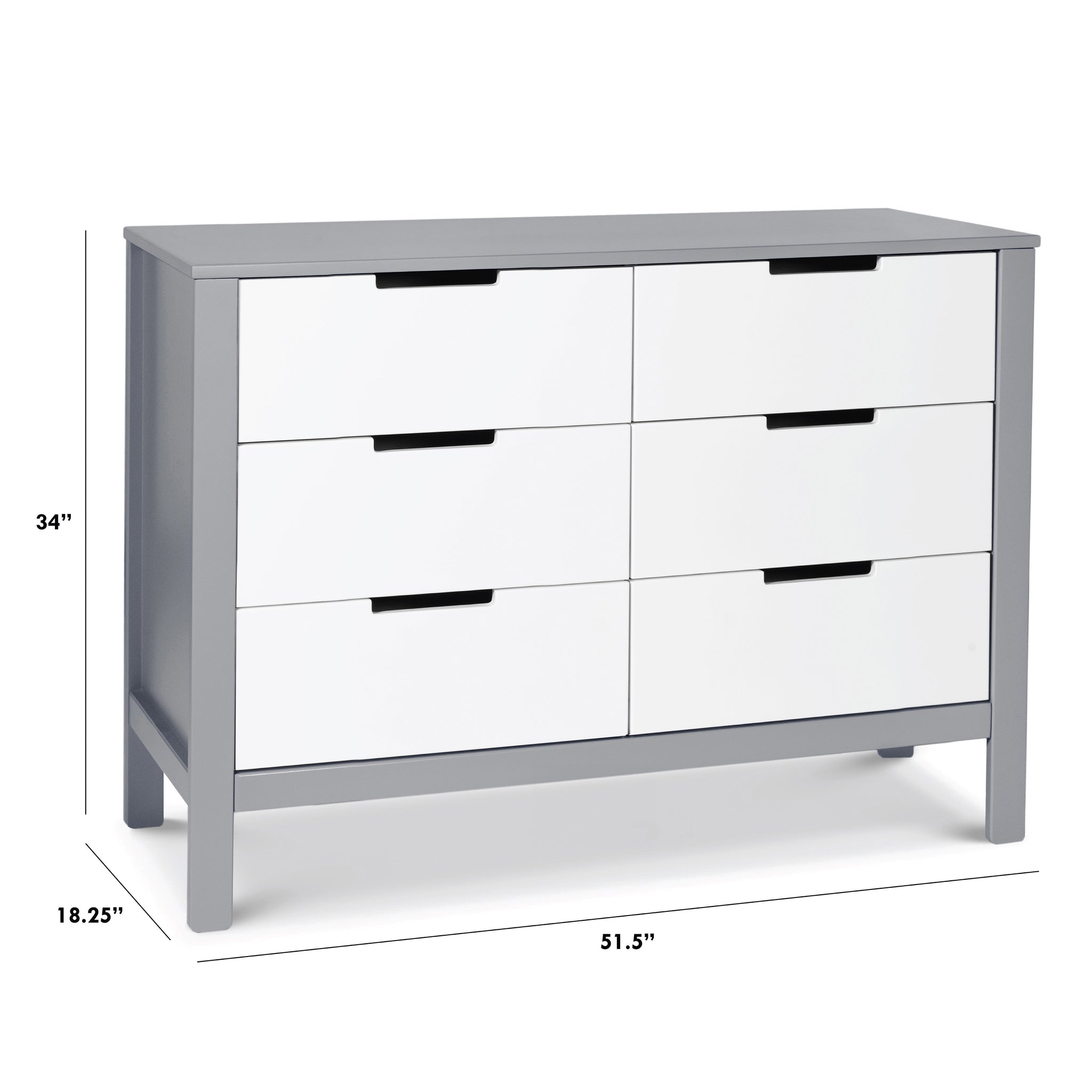 Colby 6 Drawer Dresser: Modern Bedroom Storage & Style