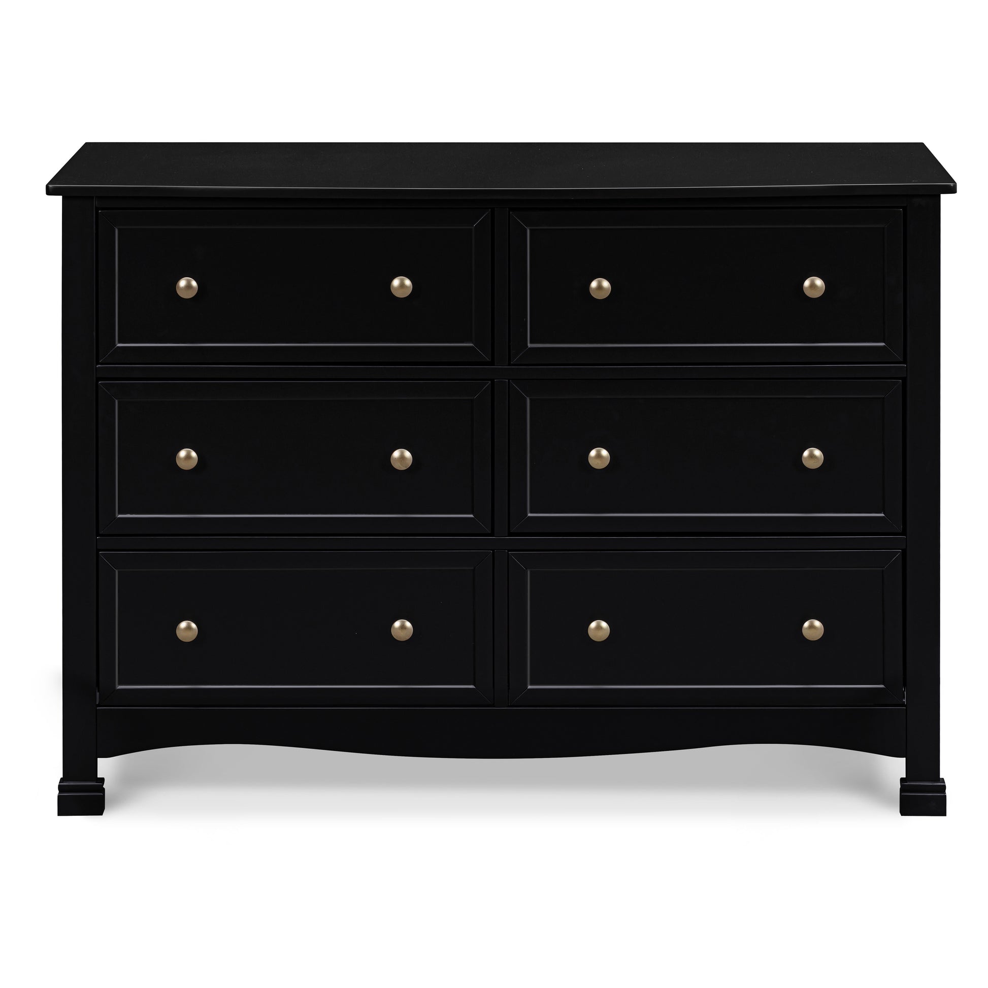 M5529E,DaVinci,Kalani 6-Drawer Double Wide Dresser in Ebony