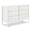 M5966W,DaVinci,Jayden 6-Drawer Double Wide Dresser in White Finish