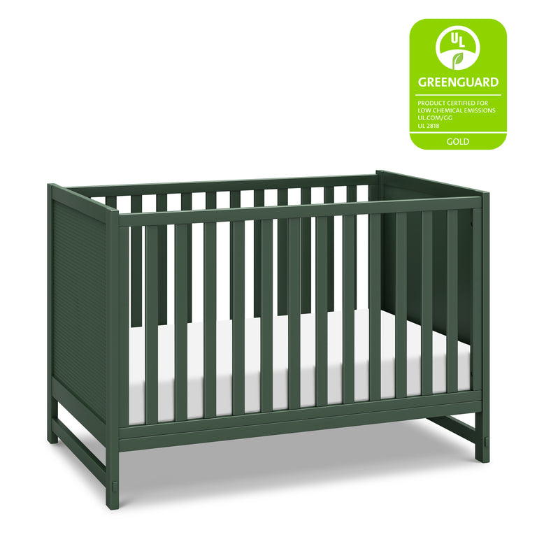 M24901FRGR,DaVinci,Margot 3-in-1 Convertible Crib in Forest Green