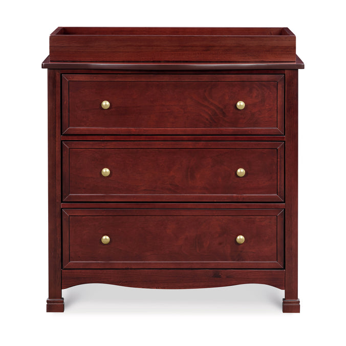 M5523C,DaVinci,Kalani 3-Drawer Dresser in Rich Cherry