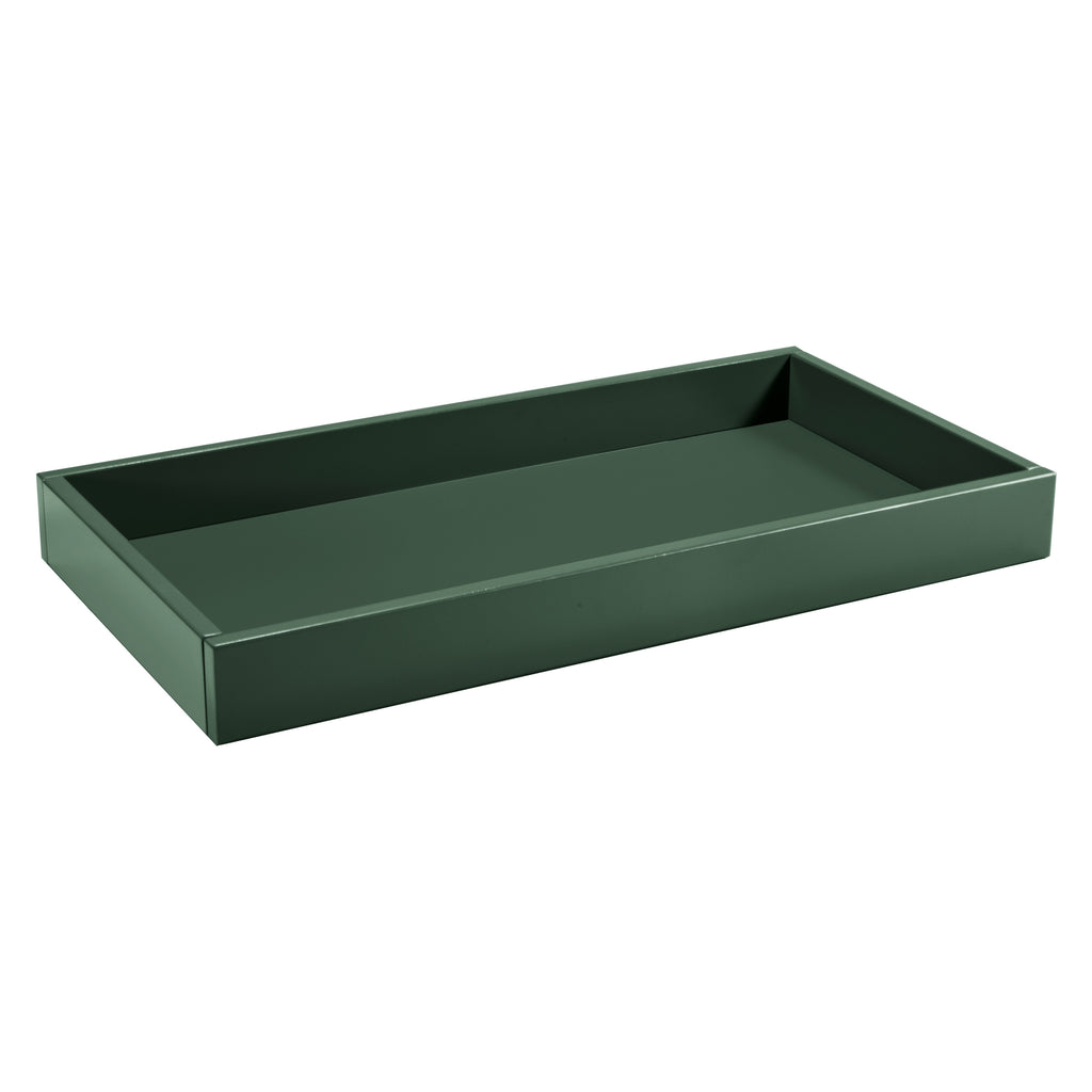 M0219FRGR,Universal Removable Changing Tray in Forest Green