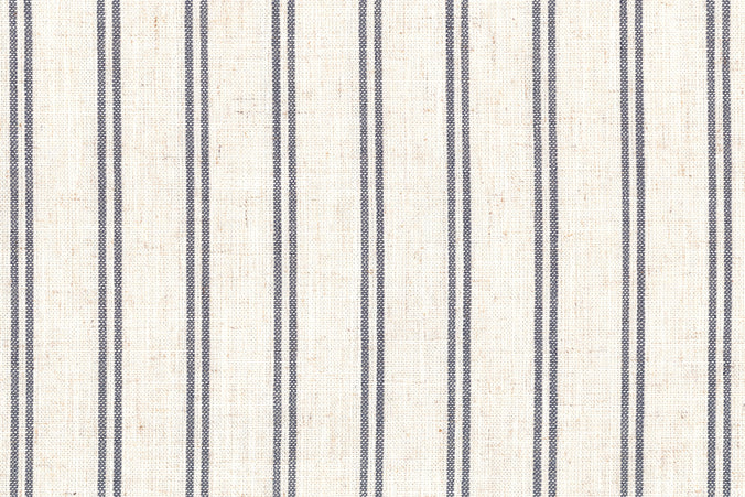 MDBFABRIC164,Carter's,CARTERSDV-Performance Charcoal Double Stripe Linen SWATCH