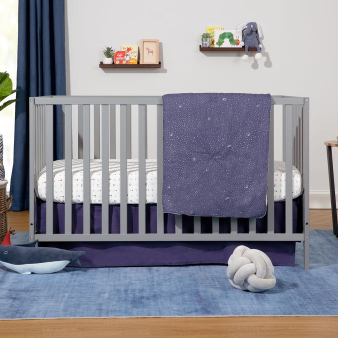 M3801G,DaVinci,Union 4-in-1 Convertible Crib in Grey Finish
