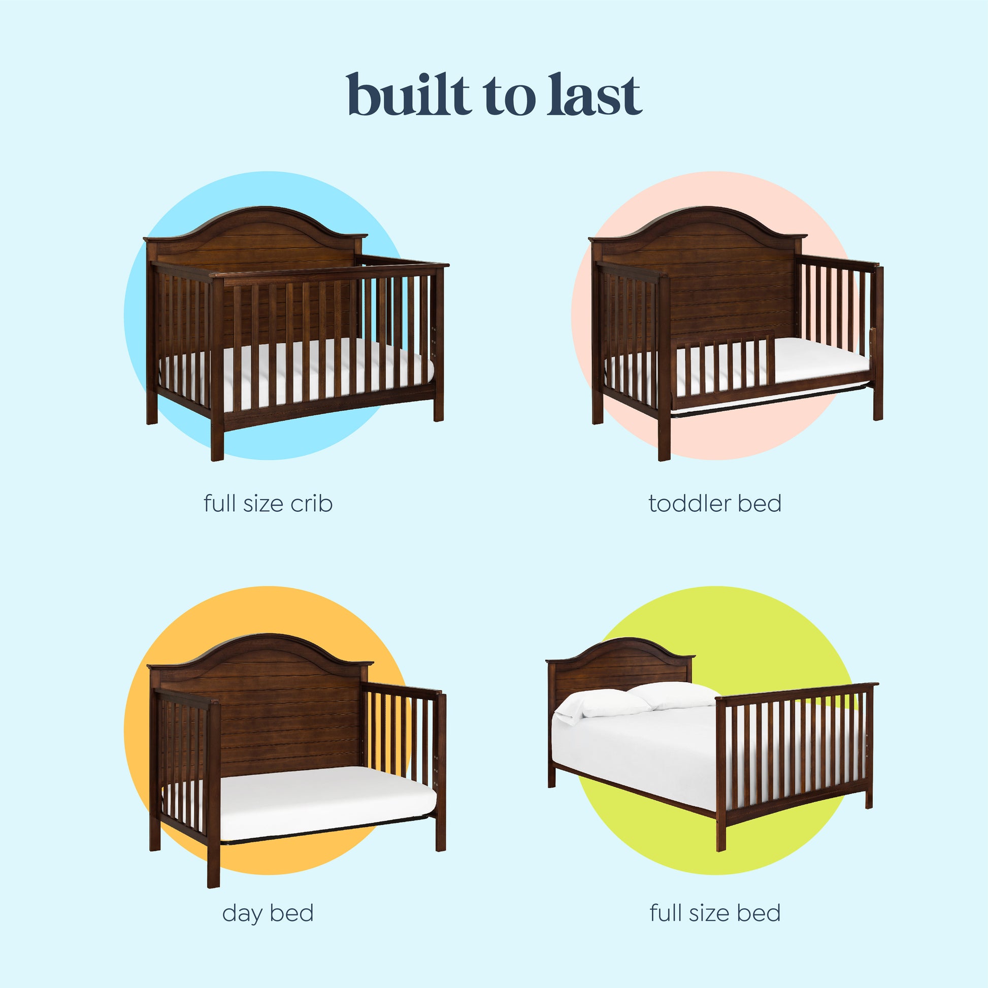 F16901Q,Nolan 4-in-1 Convertible Crib in Espresso