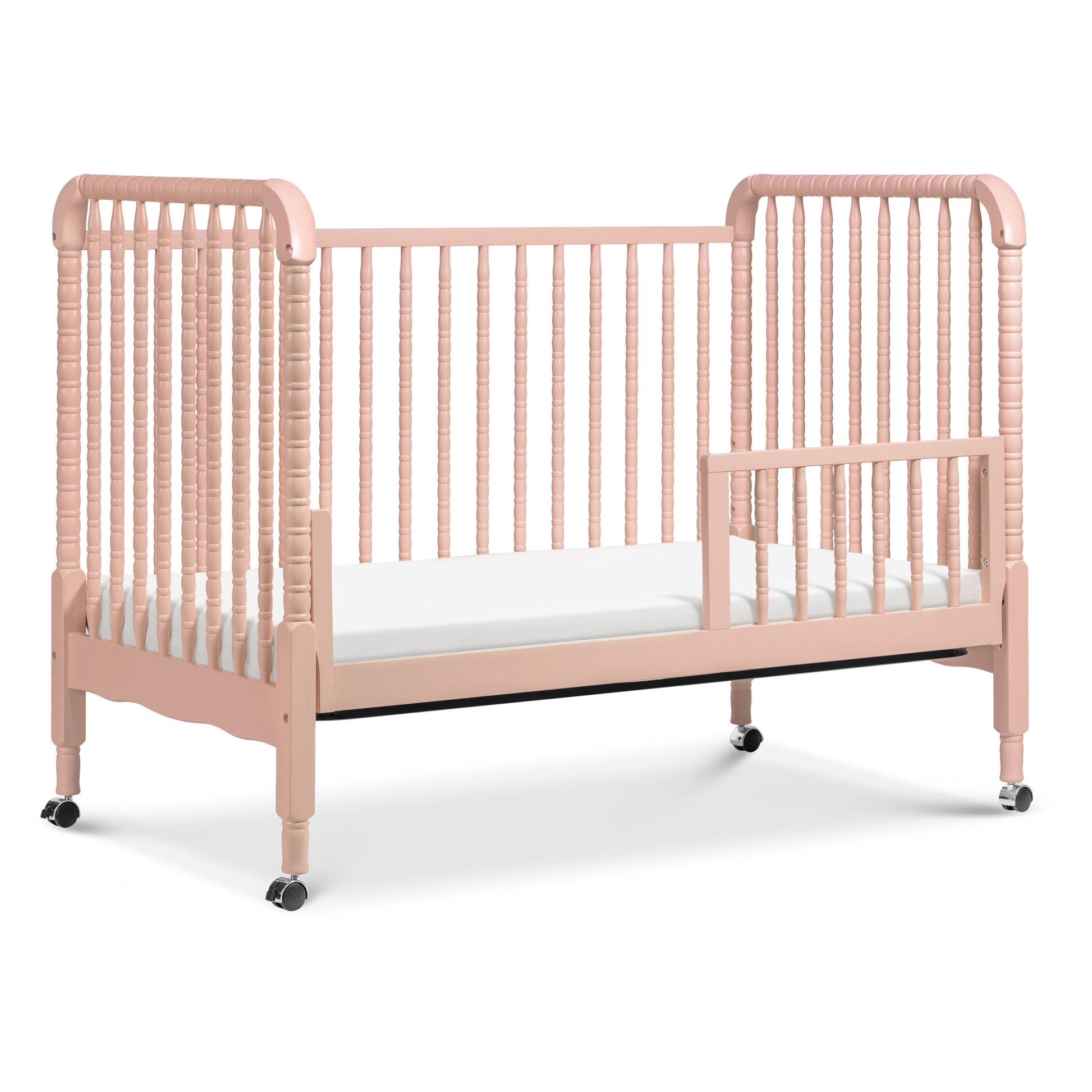 M7391BL,DaVinci,Jenny Lind Stationary Crib in Blush Pink Finish