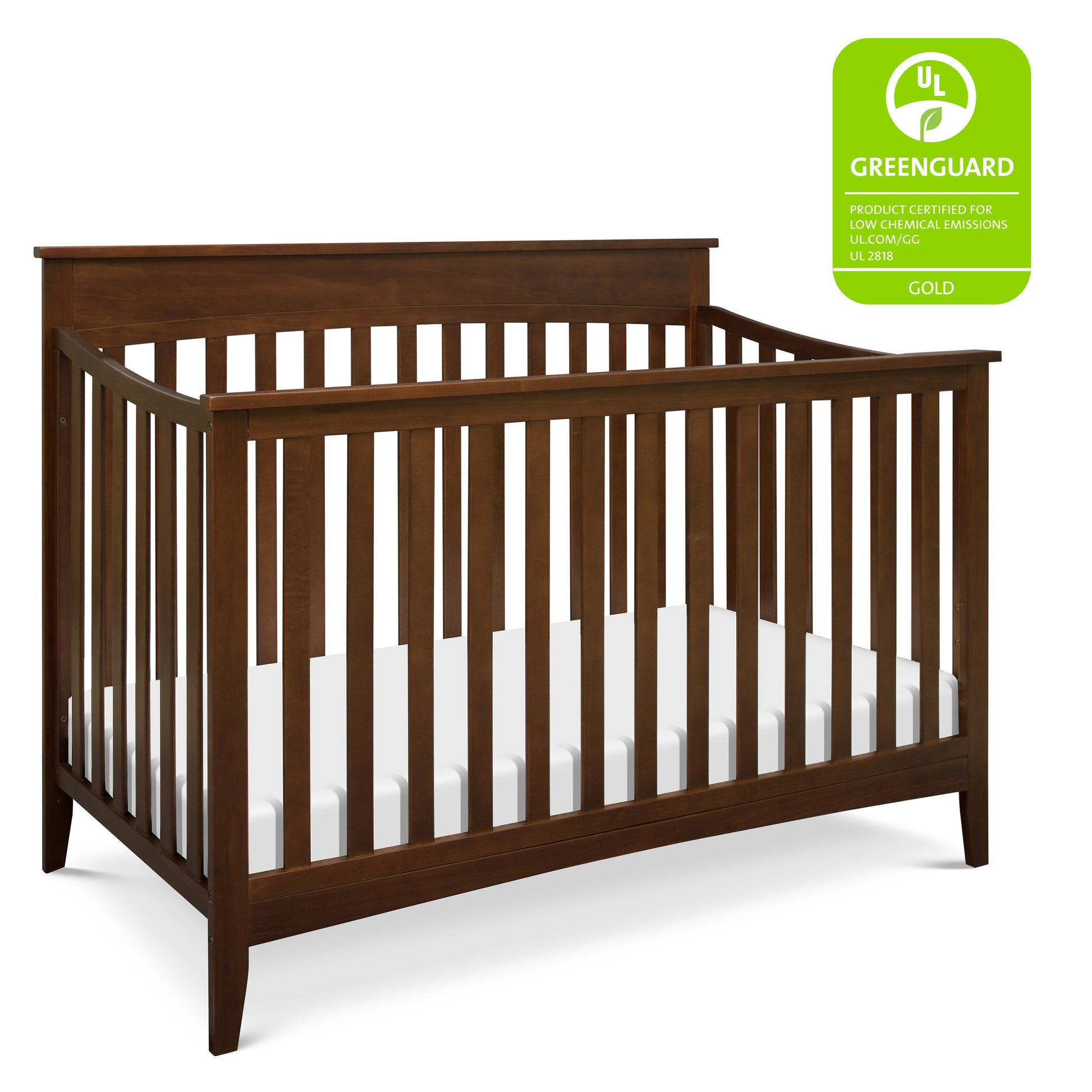 M9301Q,DaVinci,Grove 4-in-1 Convertible Crib In Espresso Finish