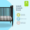 M7391E,DaVinci,Jenny Lind Stationary Crib In Ebony