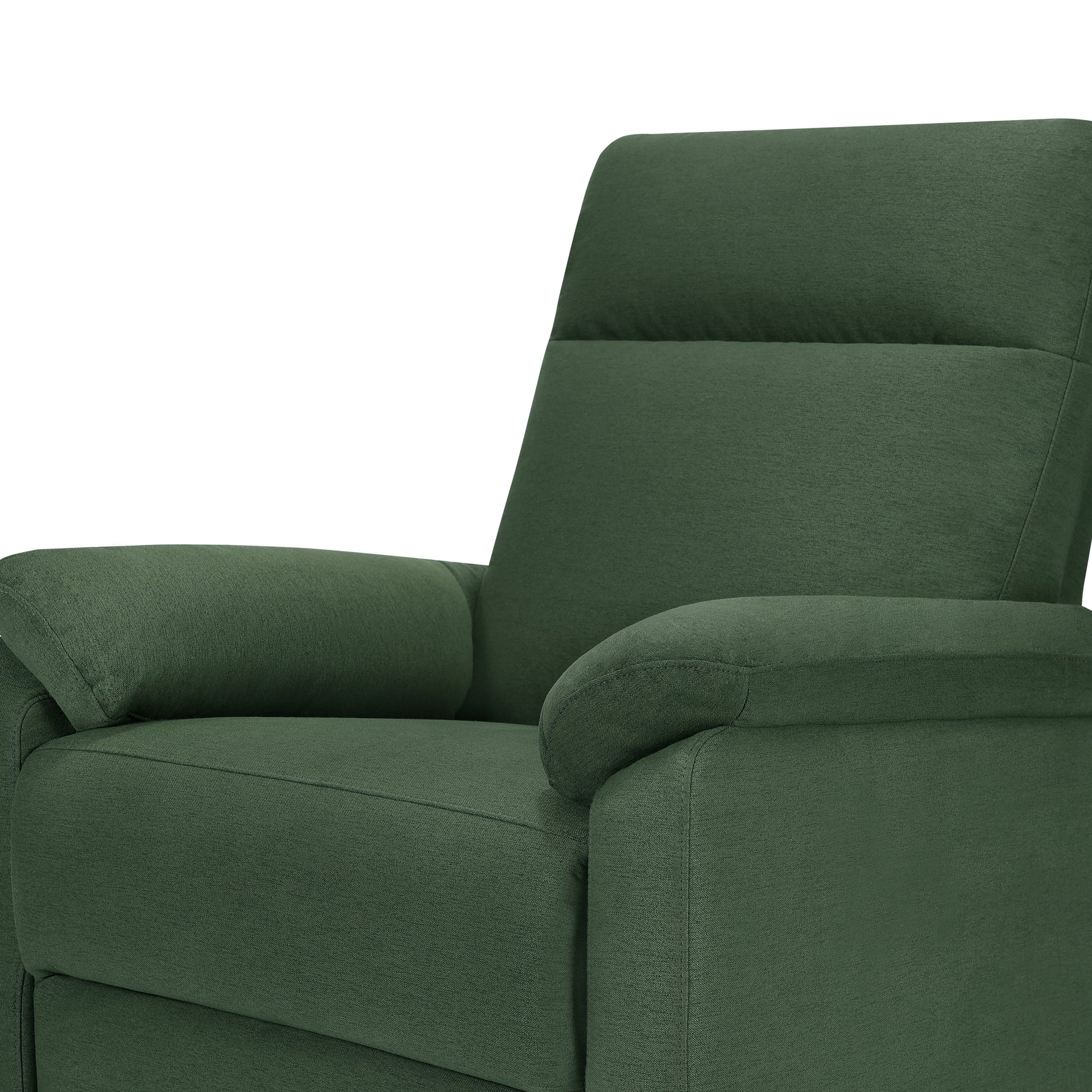 M24388PNG,DaVinci,Suzy Electronic Swivel Recliner in Pine Green