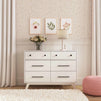 M22526W,DaVinci,Otto 6-Drawer Dresser in White