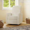 M33187CCB,DaVinci,Lucas Pillowback Swivel Recliner in Cozy Cream Boucle