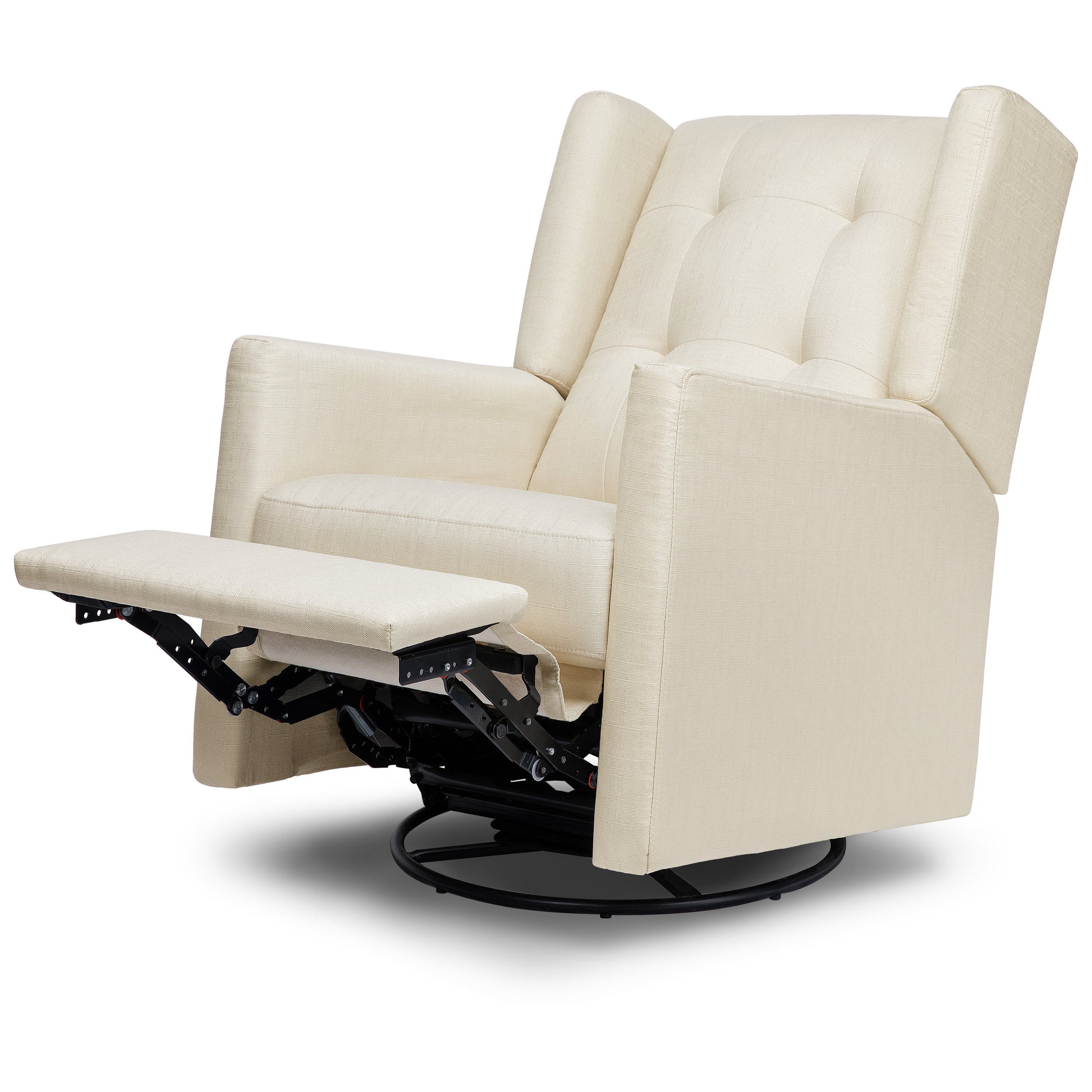 M21287NO,DaVinci,Maddox recliner and swivel glider in Natural Oat